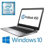 HP PROBOOK 450G3 15.6 INCH I5-6200U 2.30Ghz, 8GB, 256GB SSD